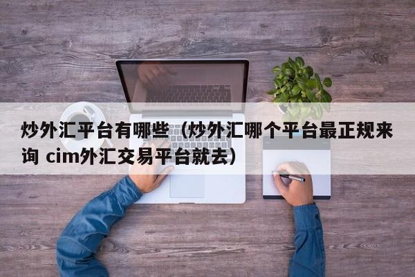 炒外汇平台有哪些（炒外汇哪个平台最正规来询 cim外汇交易平台就去）