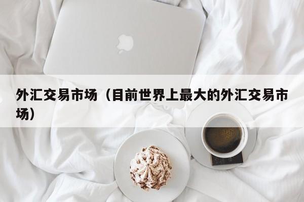 外汇交易市场（目前世界上最大的外汇交易市场）