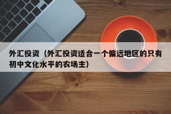 外汇投资（外汇投资适合一个偏远地区的只有初中文化水平的农场主）