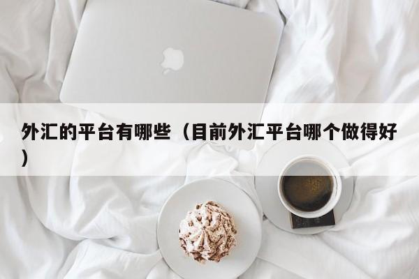 外汇的平台有哪些（目前外汇平台哪个做得好）