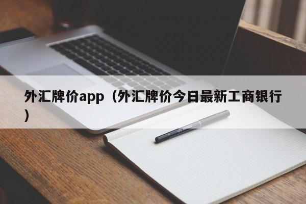 外汇牌价app（外汇牌价今日最新工商银行）