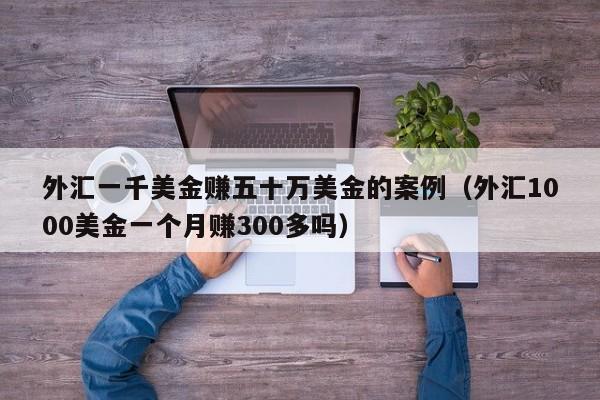 外汇一千美金赚五十万美金的案例（外汇1000美金一个月赚300多吗）