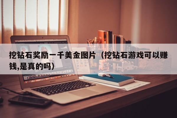 挖钻石奖励一千美金图片（挖钻石游戏可以赚钱,是真的吗）