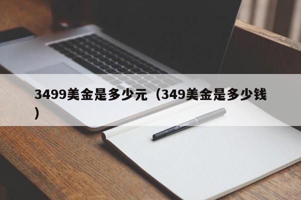 3499美金是多少元（349美金是多少钱）
