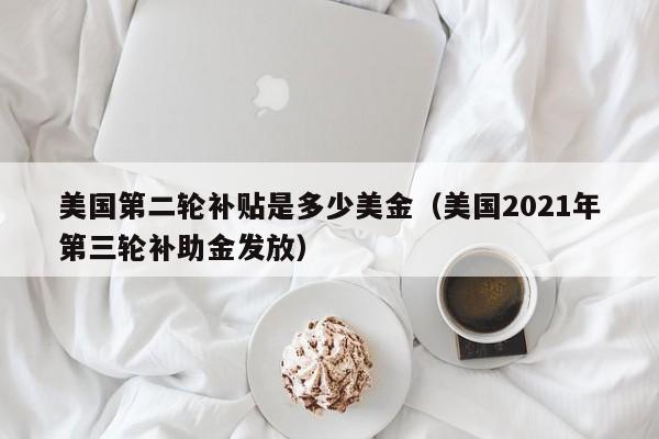 美国第二轮补贴是多少美金（美国2021年第三轮补助金发放）