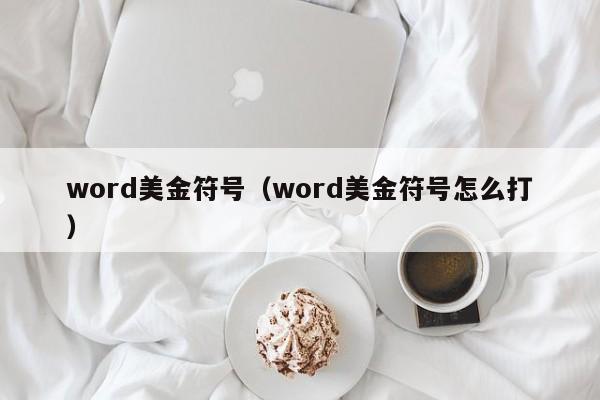 word美金符号（word美金符号怎么打）
