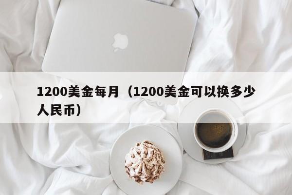 1200美金每月（1200美金可以换多少人民币）