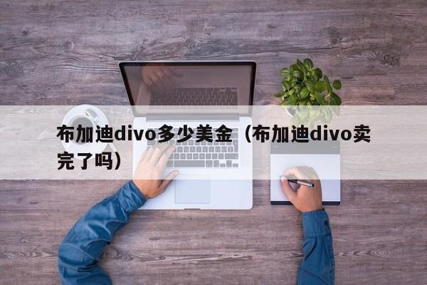 布加迪divo多少美金（布加迪divo卖完了吗）