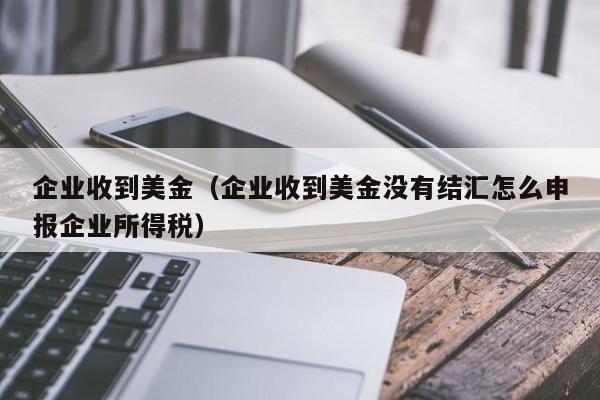 企业收到美金（企业收到美金没有结汇怎么申报企业所得税）