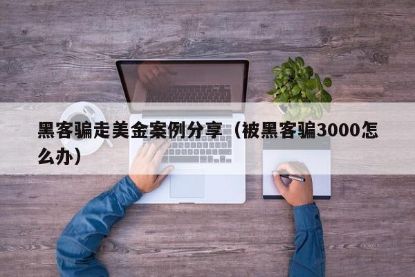 黑客骗走美金案例分享（被黑客骗3000怎么办）