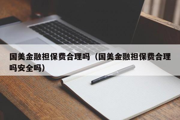 国美金融担保费合理吗（国美金融担保费合理吗安全吗）