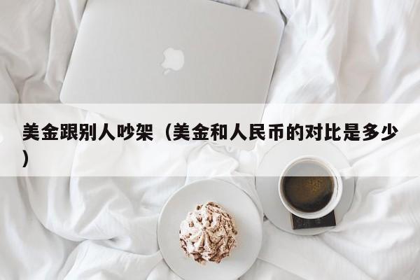 美金跟别人吵架（美金和人民币的对比是多少）