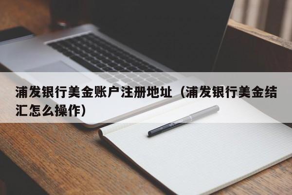 浦发银行美金账户注册地址（浦发银行美金结汇怎么操作）