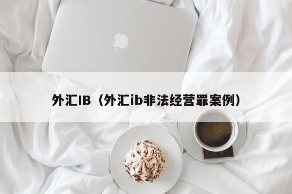 外汇IB（外汇ib非法经营罪案例）
